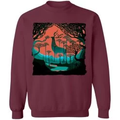 Princess Mononoke – Shishigami Of The Forest Sweatshirt Unisex -Ghibli Shop redirect12162020051205 3 1