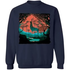 Princess Mononoke – Shishigami Of The Forest Sweatshirt Unisex -Ghibli Shop redirect12162020051206 5