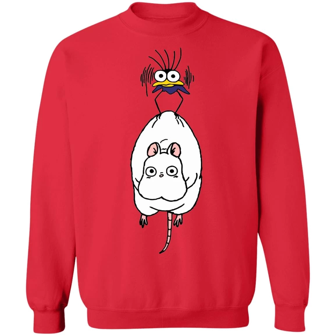 Spirited Away – Boh Mouse Sweatshirt Unisex 16 Spirited Away – Boh Mouse Sweatshirt Unisex - Image 14