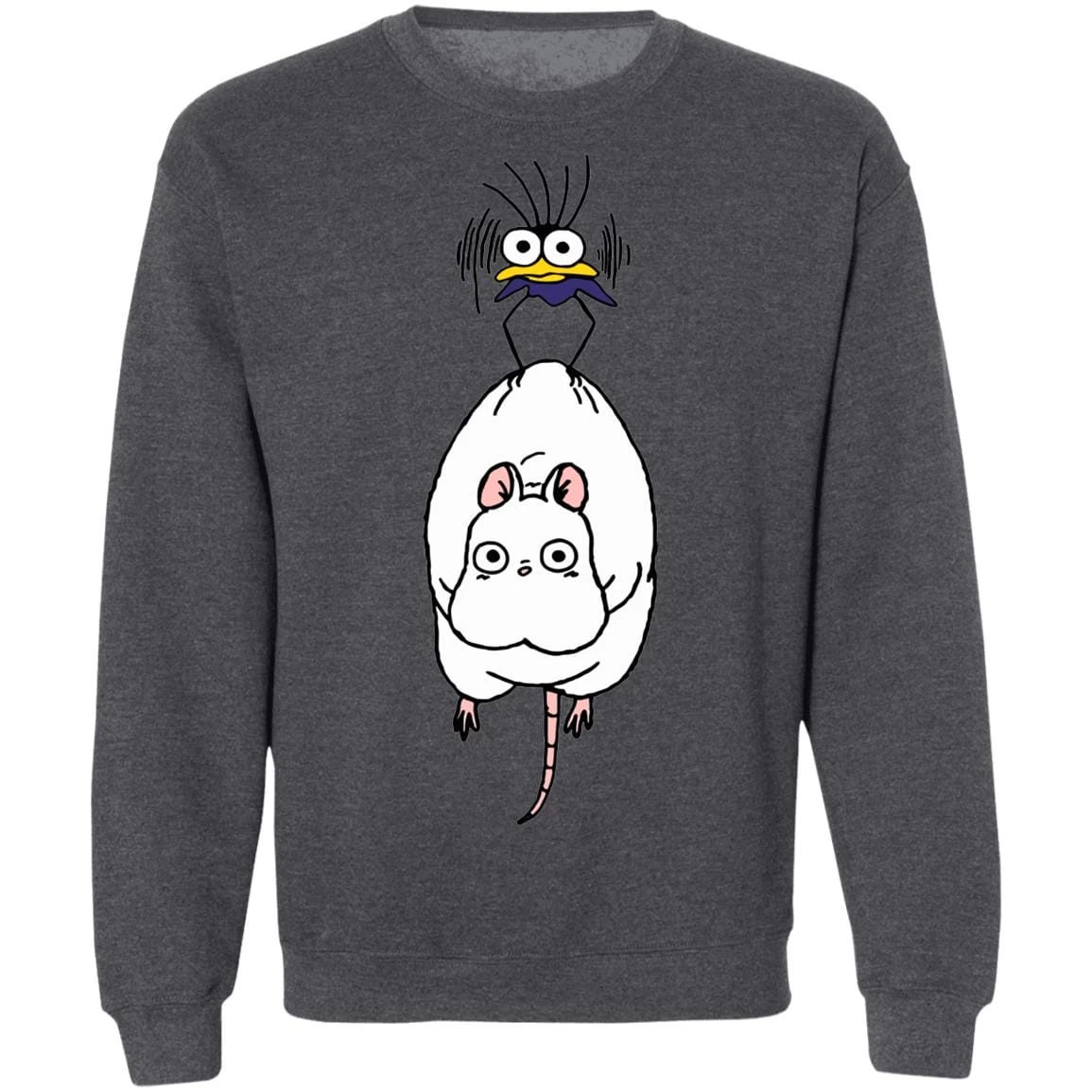 Spirited Away – Boh Mouse Sweatshirt Unisex 17 Spirited Away – Boh Mouse Sweatshirt Unisex - Image 15