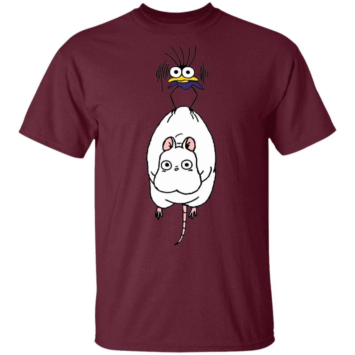Spirited Away – Boh Mouse T Shirt Unisex 7 Spirited Away – Boh Mouse T Shirt Unisex - Image 5