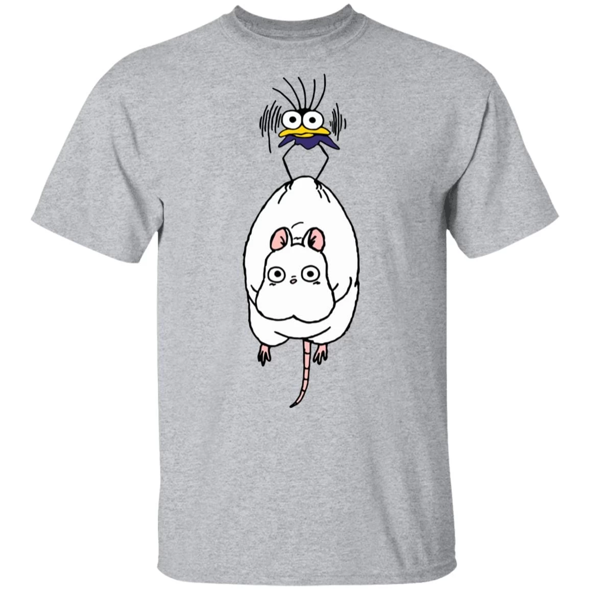 Spirited Away – Boh Mouse T Shirt Unisex 19 Spirited Away – Boh Mouse T Shirt Unisex - Image 17