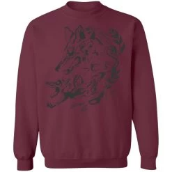 Princess Mononoke And The Wolf Creative Art Sweatshirt Unisex 21 Princess Mononoke And The Wolf Creative Art Sweatshirt Unisex -Ghibli Shop redirect12162020051220 12