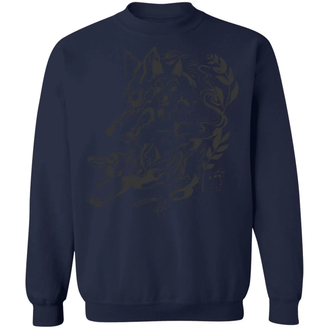 Princess Mononoke And The Wolf Creative Art Sweatshirt Unisex 15 Princess Mononoke And The Wolf Creative Art Sweatshirt Unisex - Image 13