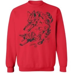 Princess Mononoke And The Wolf Creative Art Sweatshirt Unisex 32 Princess Mononoke And The Wolf Creative Art Sweatshirt Unisex -Ghibli Shop redirect12162020051220 14 1
