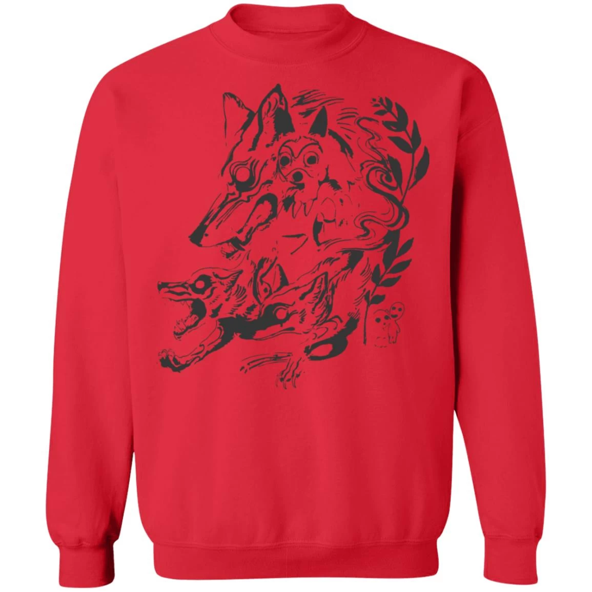 Princess Mononoke And The Wolf Creative Art Sweatshirt Unisex 7 Princess Mononoke And The Wolf Creative Art Sweatshirt Unisex - Image 5