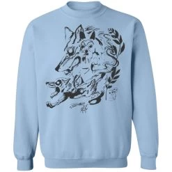 Princess Mononoke And The Wolf Creative Art Sweatshirt Unisex 25 Princess Mononoke And The Wolf Creative Art Sweatshirt Unisex -Ghibli Shop redirect12162020051220 16