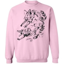 Princess Mononoke And The Wolf Creative Art Sweatshirt Unisex 35 Princess Mononoke And The Wolf Creative Art Sweatshirt Unisex -Ghibli Shop redirect12162020051220 17 1