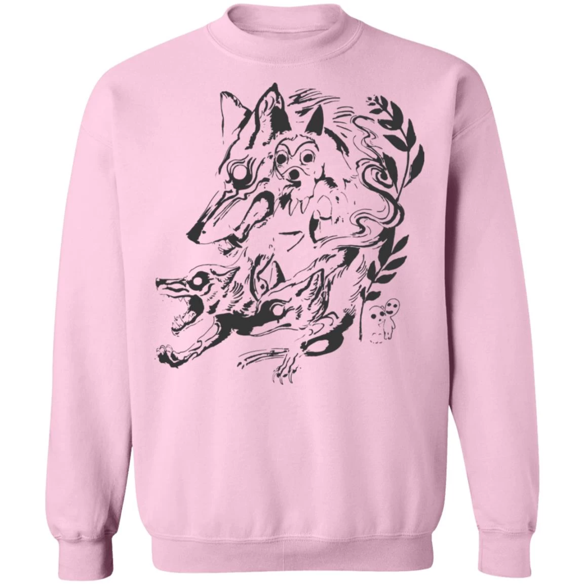 Princess Mononoke And The Wolf Creative Art Sweatshirt Unisex 10 Princess Mononoke And The Wolf Creative Art Sweatshirt Unisex - Image 8