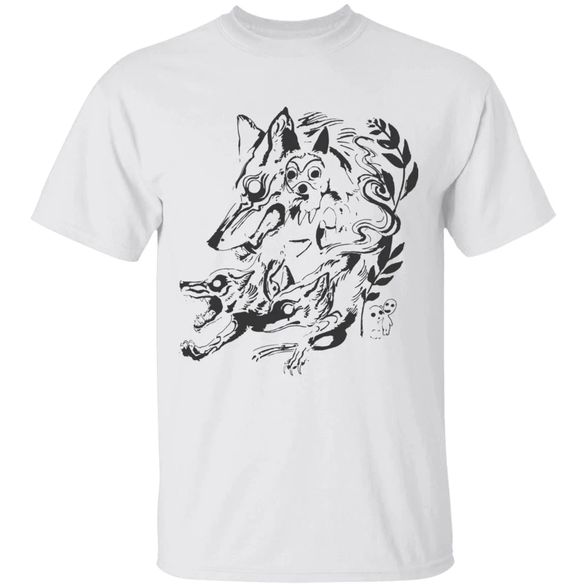 Princess Mononoke And The Wolf Creative Art T Shirt Unisex 12 Princess Mononoke And The Wolf Creative Art T Shirt Unisex - Image 10