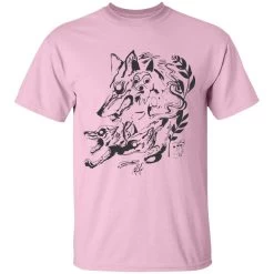 Princess Mononoke And The Wolf Creative Art T Shirt Unisex 31 Princess Mononoke And The Wolf Creative Art T Shirt Unisex -Ghibli Shop redirect12162020051231 4 1