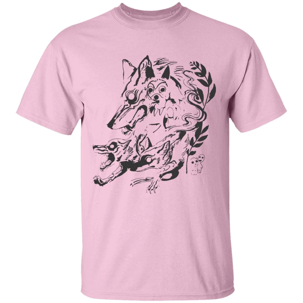 Princess Mononoke And The Wolf Creative Art T Shirt Unisex 6 Princess Mononoke And The Wolf Creative Art T Shirt Unisex - Image 4