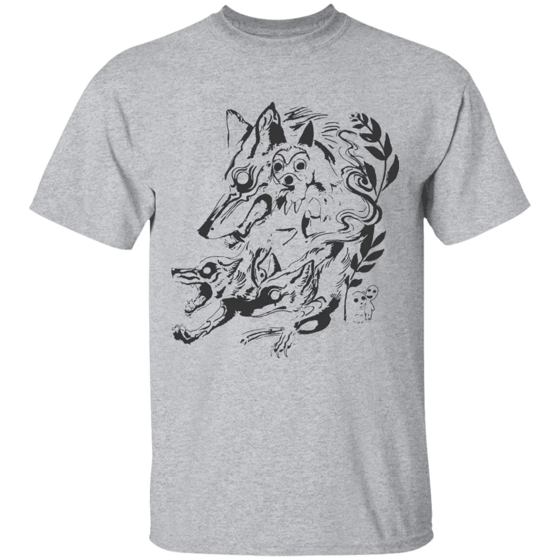 Princess Mononoke And The Wolf Creative Art T Shirt Unisex 19 Princess Mononoke And The Wolf Creative Art T Shirt Unisex - Image 17