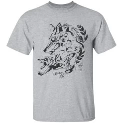 Princess Mononoke And The Wolf Creative Art T Shirt Unisex 26 Princess Mononoke And The Wolf Creative Art T Shirt Unisex -Ghibli Shop redirect12162020051231 8