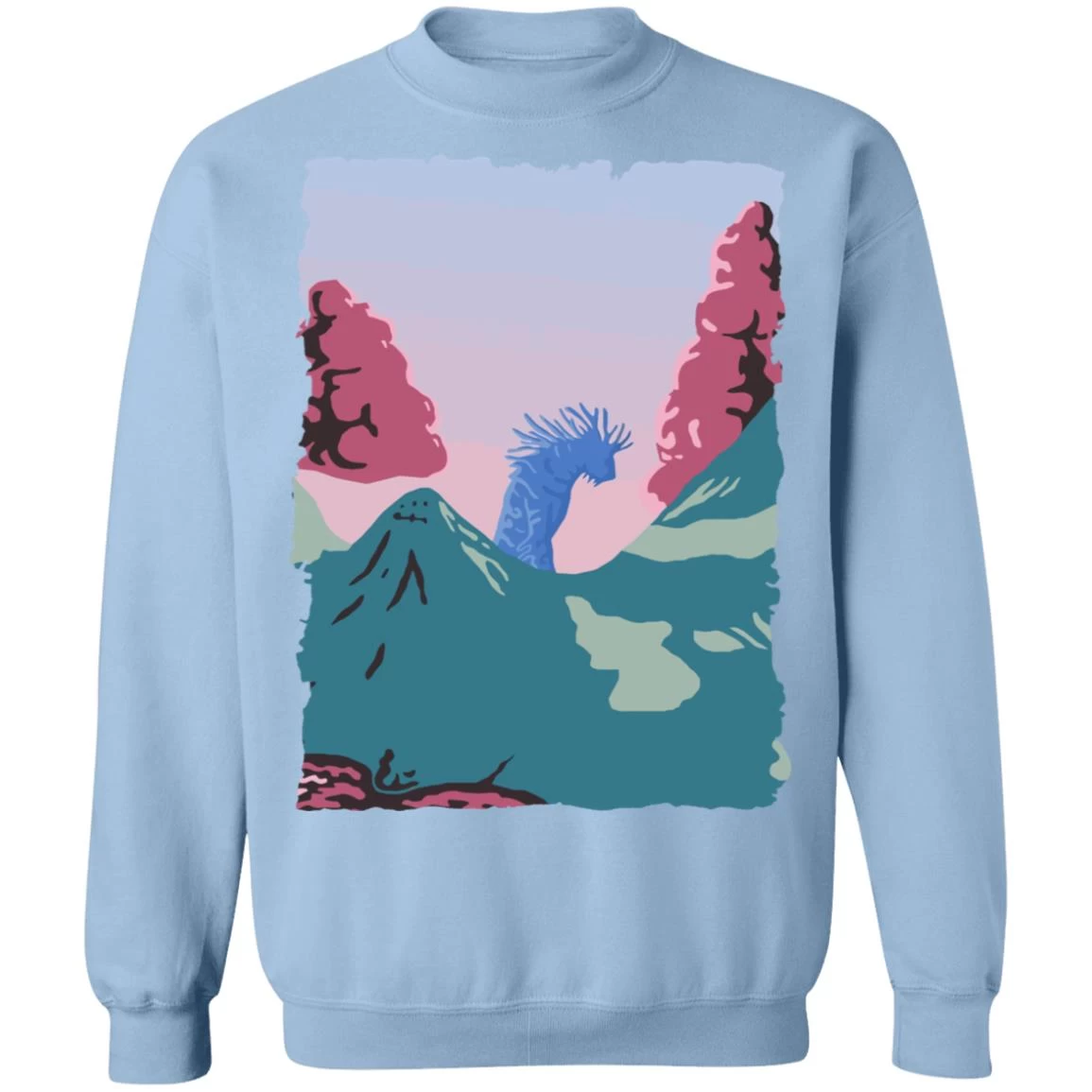 Princess Mononoke – Shishigami Night Time Sweatshirt Unisex 9 Princess Mononoke – Shishigami Night Time Sweatshirt Unisex - Image 7