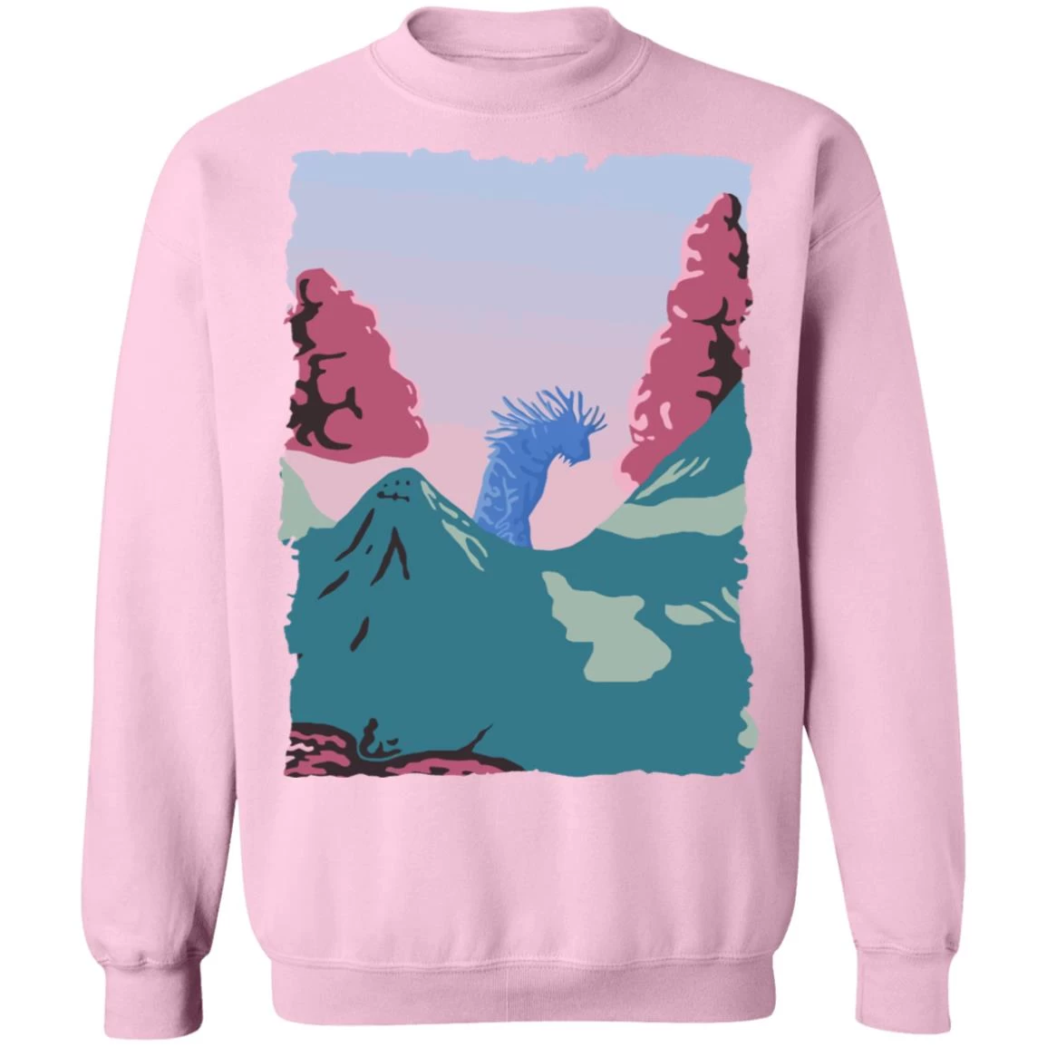 Princess Mononoke – Shishigami Night Time Sweatshirt Unisex 10 Princess Mononoke – Shishigami Night Time Sweatshirt Unisex - Image 8