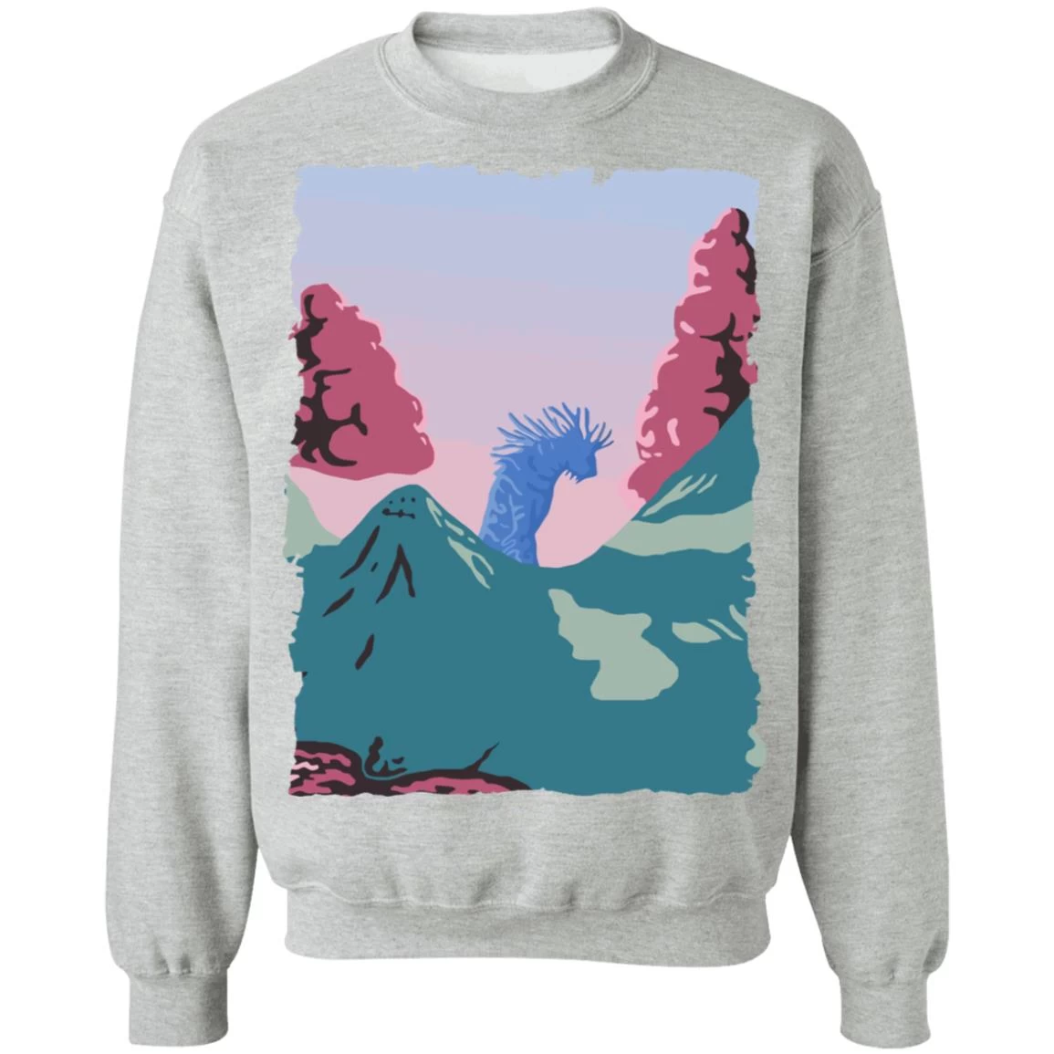 Princess Mononoke – Shishigami Night Time Sweatshirt Unisex 11 Princess Mononoke – Shishigami Night Time Sweatshirt Unisex - Image 9