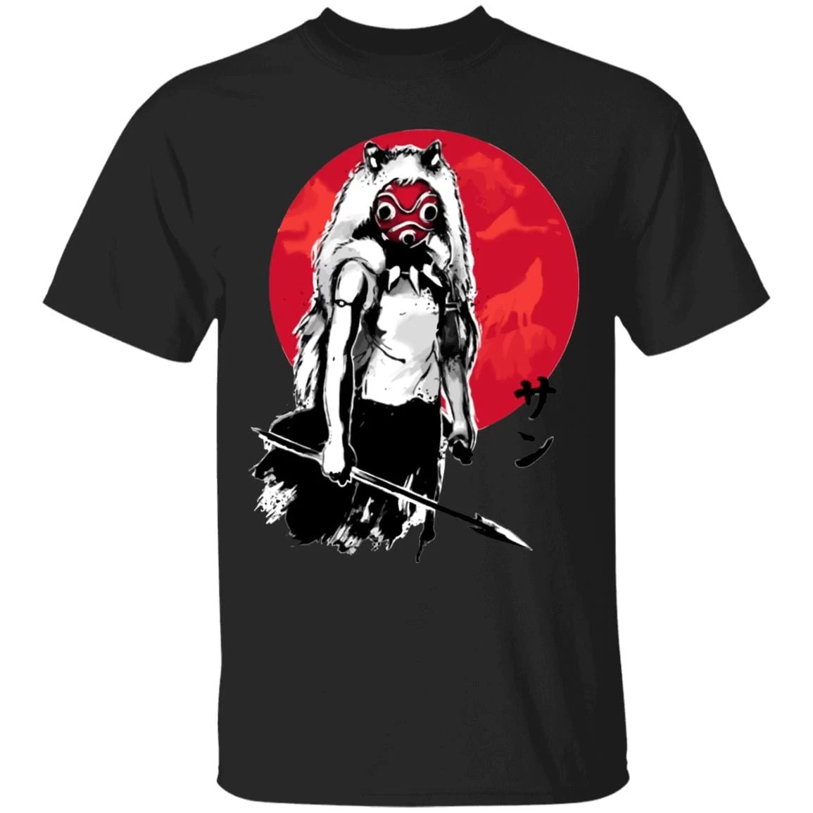 Princess Mononoke T Shirt Unisex 4 Princess Mononoke T Shirt Unisex - Image 2