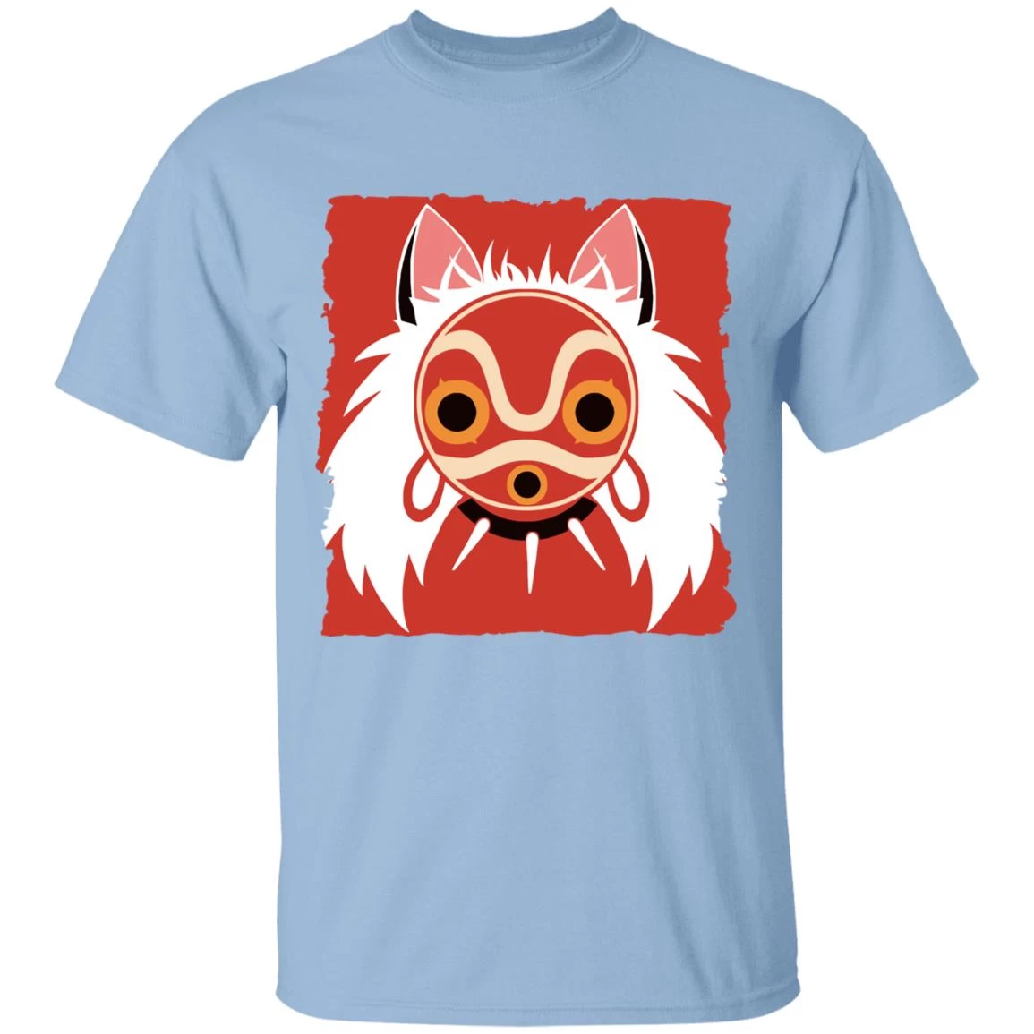 Princess Mononoke Mask Classic T Shirt 11 Princess Mononoke Mask Classic T Shirt - Image 9