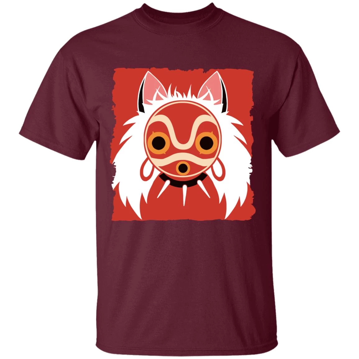 Princess Mononoke Mask Classic T Shirt 7 Princess Mononoke Mask Classic T Shirt - Image 5