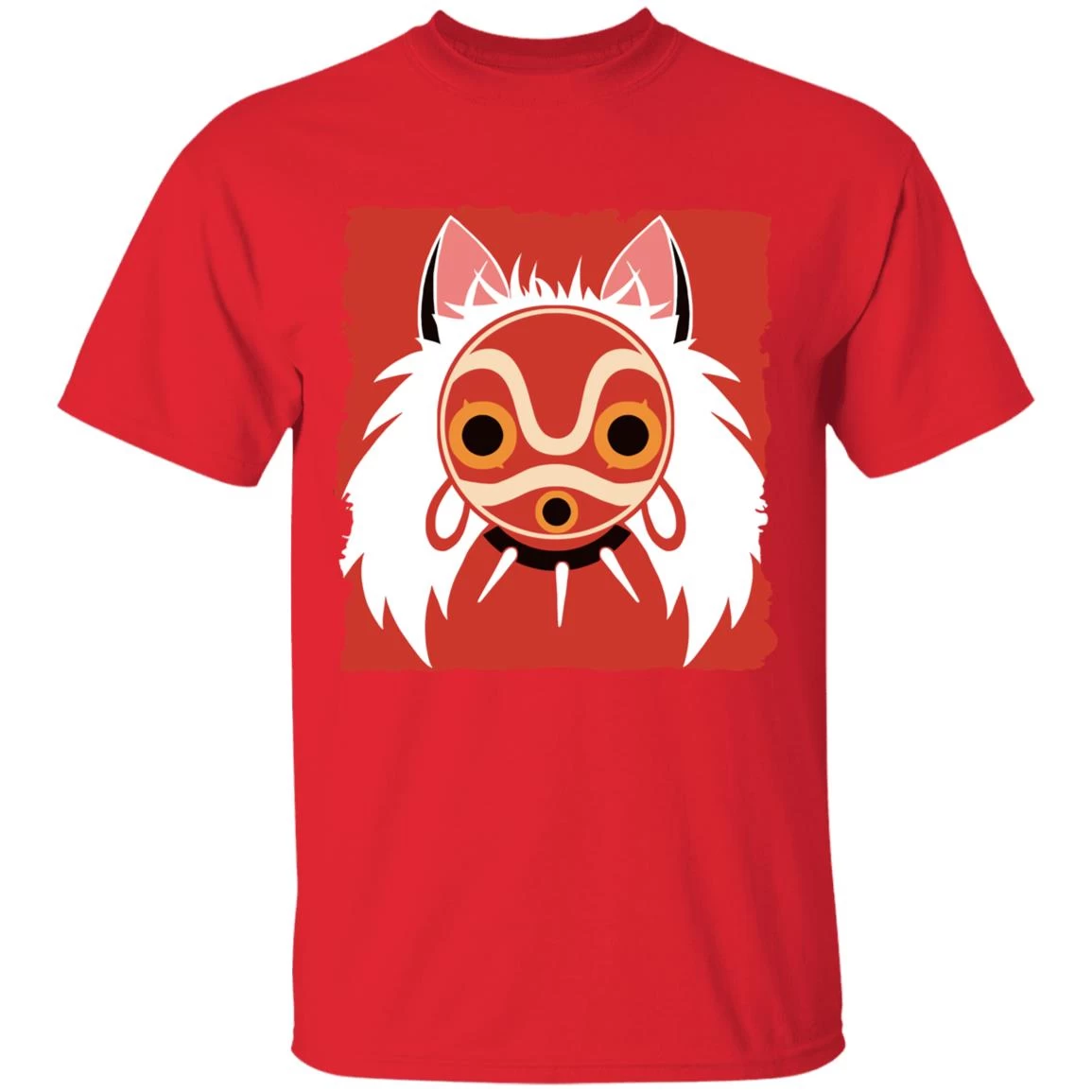 Princess Mononoke Mask Classic T Shirt 18 Princess Mononoke Mask Classic T Shirt - Image 16