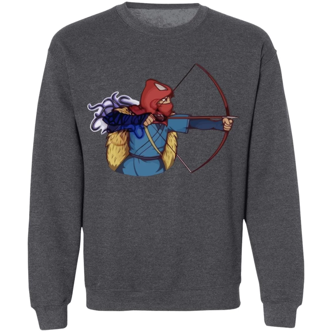 Princess Mononoke – Ashitaka Sweatshirt 17 Princess Mononoke – Ashitaka Sweatshirt - Image 15