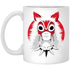 Princess Mononoke And The Broken Mask Mug -Ghibli Shop redirect12172020111213 9 1