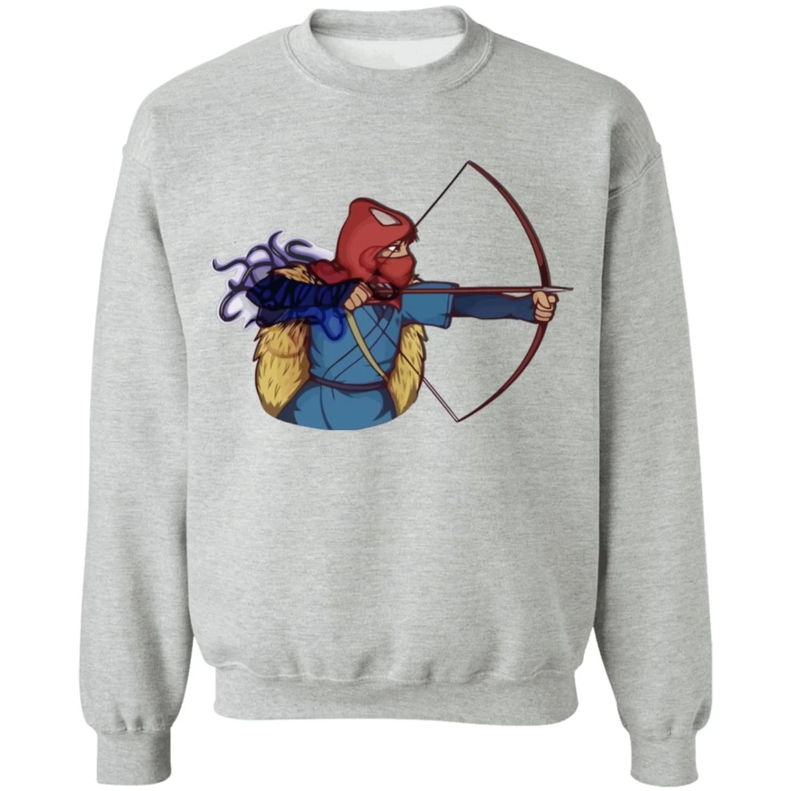 Princess Mononoke – Ashitaka Sweatshirt 11 Princess Mononoke – Ashitaka Sweatshirt - Image 9