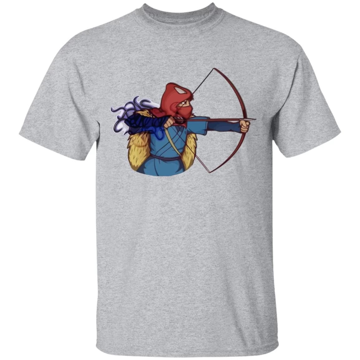 Princess Mononoke – Ashitaka T Shirt 10 Princess Mononoke – Ashitaka T Shirt - Image 8