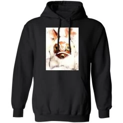 Princess Mononoke Mask Watercoloured Classic Hoodie -Ghibli Shop redirect12172020111231 2 1