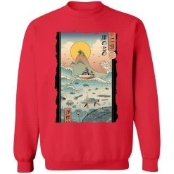 Ponyo By The Sea Classic Sweatshirt -Ghibli Shop redirect12172020111234 5