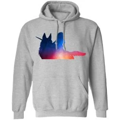 Princess Mononoke Rainbow Style Hoodie -Ghibli Shop redirect12172020111240