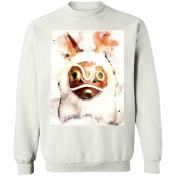 Princess Mononoke Mask Watercoloured Classic Sweatshirt 28 Princess Mononoke Mask Watercoloured Classic Sweatshirt -Ghibli Shop redirect12172020111241 1 1