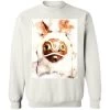 Princess Mononoke Mask Watercoloured Classic Sweatshirt 2 Princess Mononoke Mask Watercoloured Classic Sweatshirt -Ghibli Shop redirect12172020111241 1
