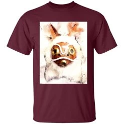 Princess Mononoke Mask Watercoloured Classic T Shirt 23 Princess Mononoke Mask Watercoloured Classic T Shirt -Ghibli Shop redirect12172020111249 5