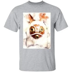 Princess Mononoke Mask Watercoloured Classic T Shirt 26 Princess Mononoke Mask Watercoloured Classic T Shirt -Ghibli Shop redirect12172020111249 8