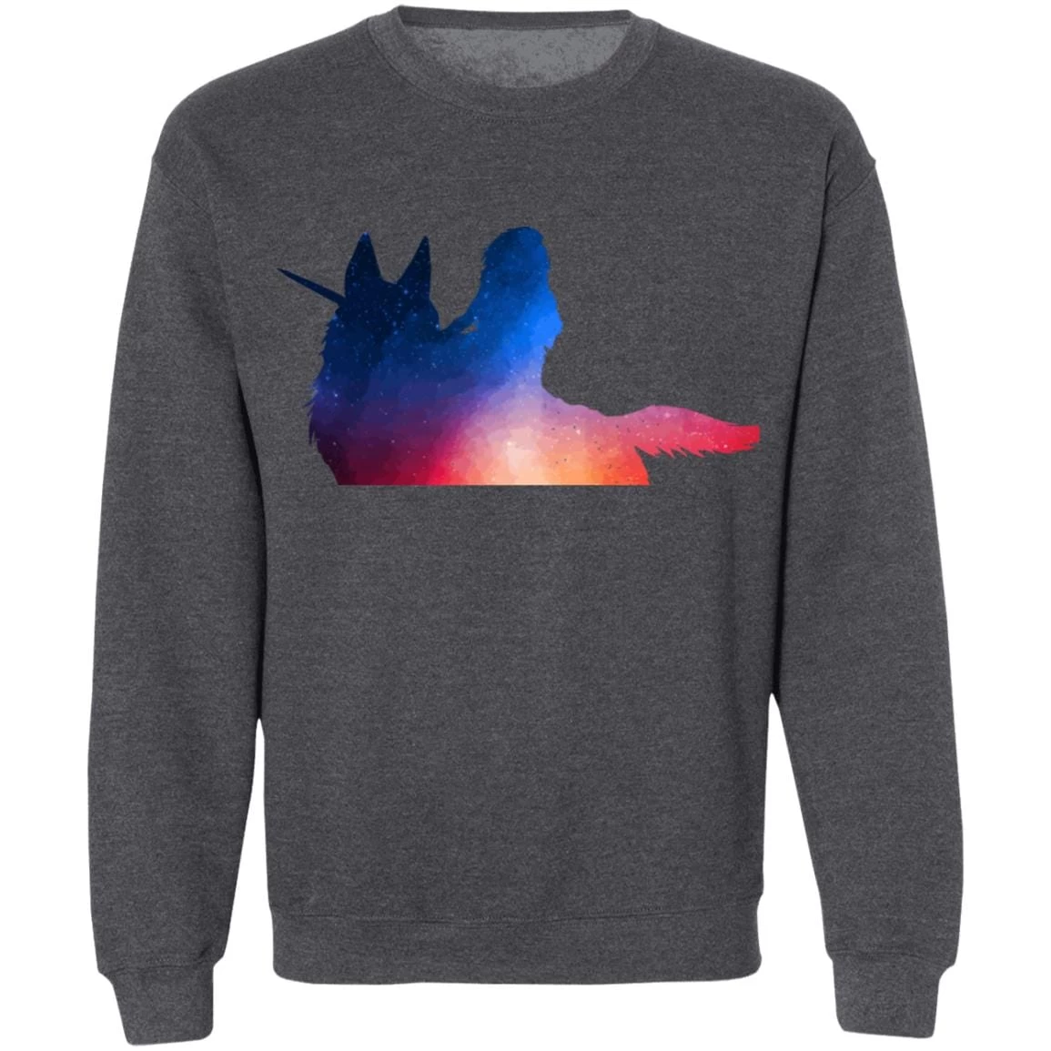 Princess Mononoke Rainbow Style Sweatshirt 17 Princess Mononoke Rainbow Style Sweatshirt - Image 15