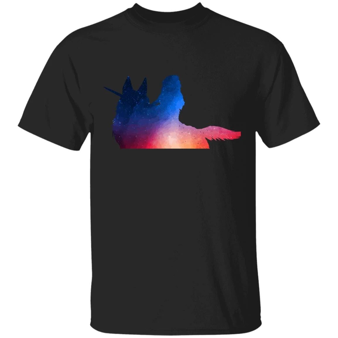 Princess Mononoke Rainbow Style T Shirt 4 Princess Mononoke Rainbow Style T Shirt - Image 2