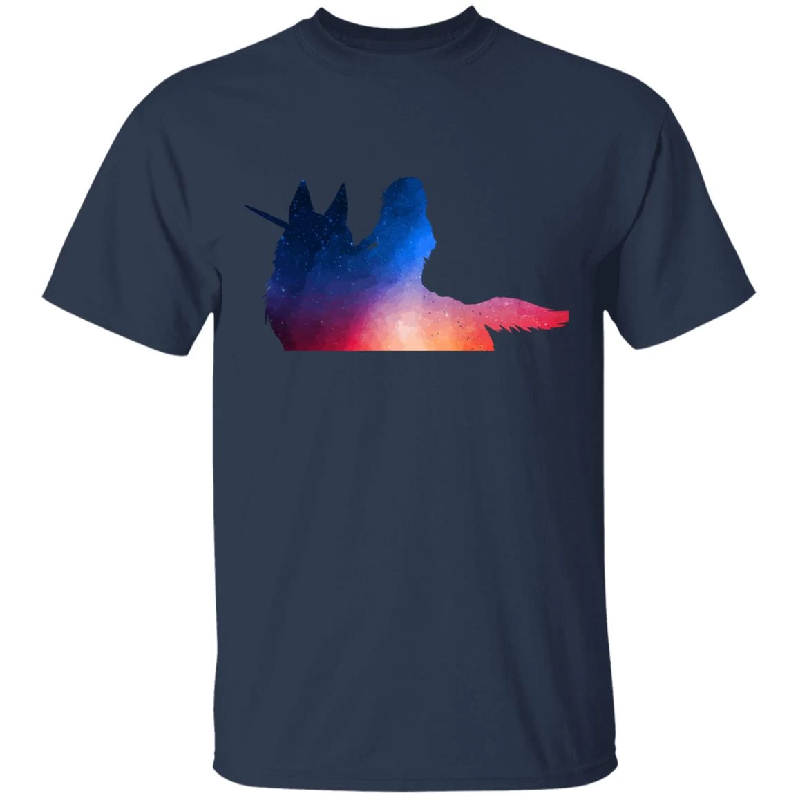 Princess Mononoke Rainbow Style T Shirt 17 Princess Mononoke Rainbow Style T Shirt - Image 15