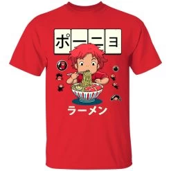 Ponyo Very First Ramen T Shirt 25 Ponyo Very First Ramen T Shirt -Ghibli Shop redirect12182020121244 7
