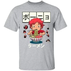 Ponyo Very First Ramen T Shirt 26 Ponyo Very First Ramen T Shirt -Ghibli Shop redirect12182020121244 8