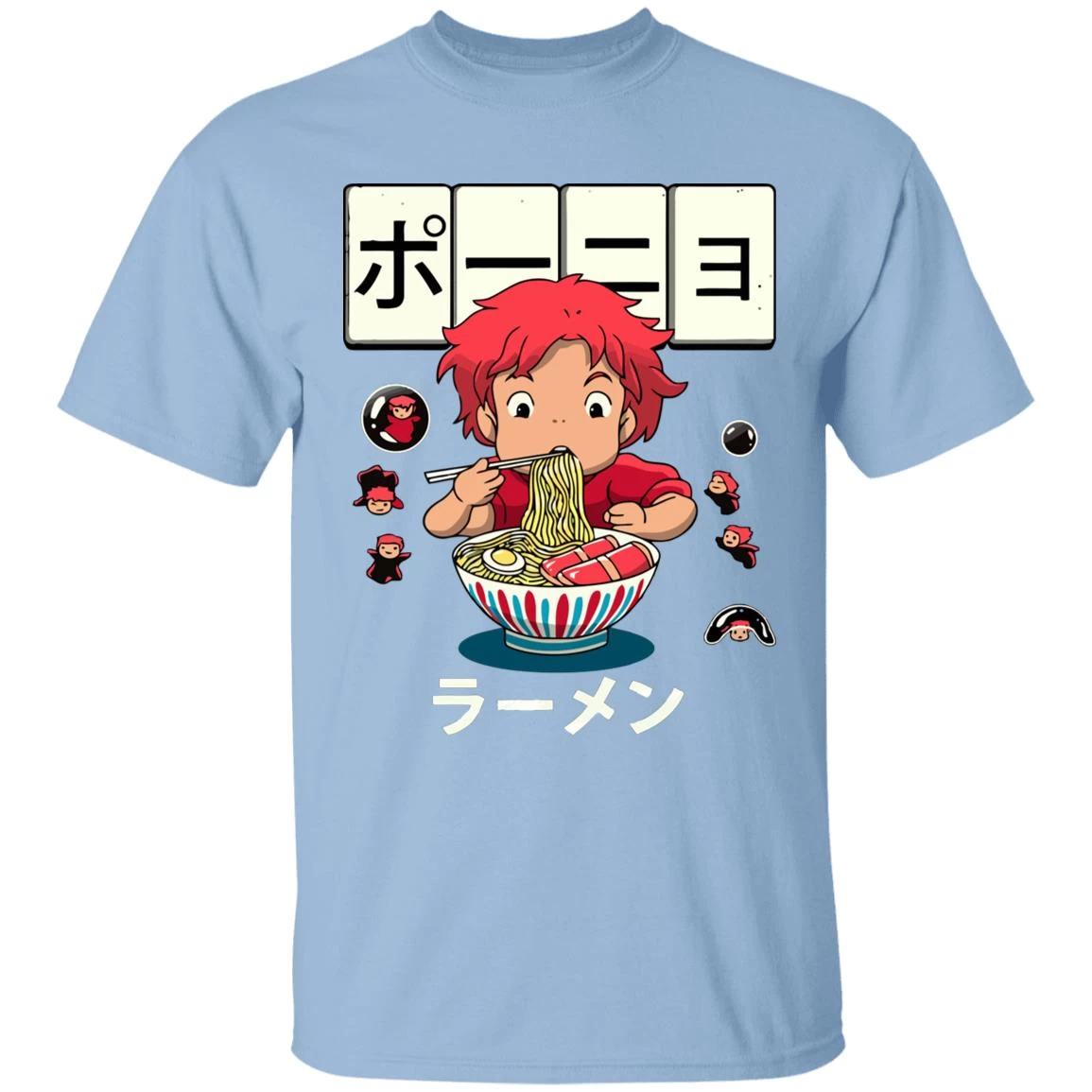 Ponyo Very First Ramen T Shirt 11 Ponyo Very First Ramen T Shirt - Image 9