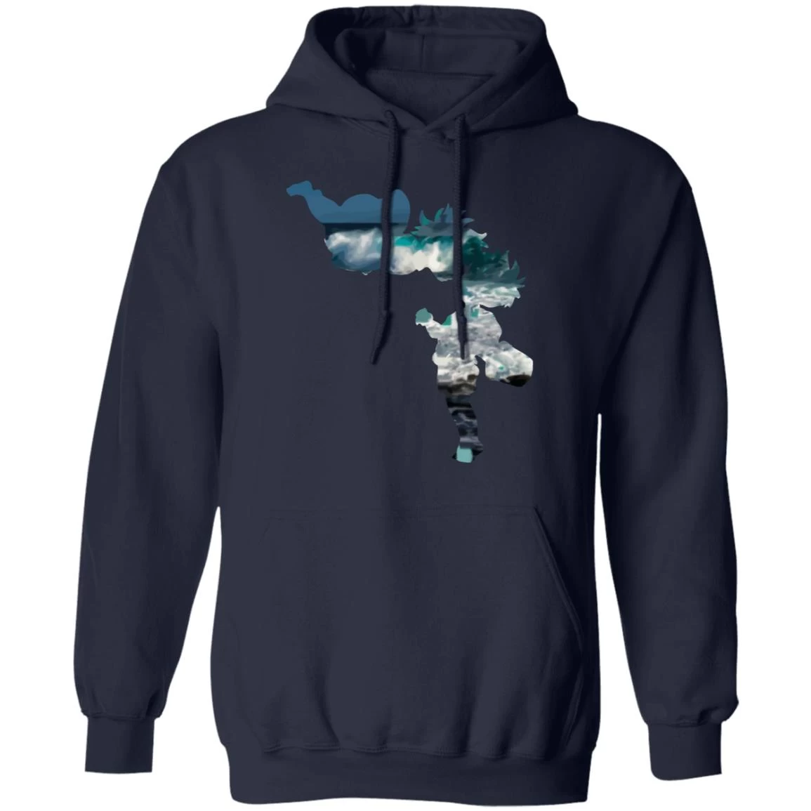 Ponyo And Sasuke Cutout Classic Hoodie 5 Ponyo And Sasuke Cutout Classic Hoodie - Image 3