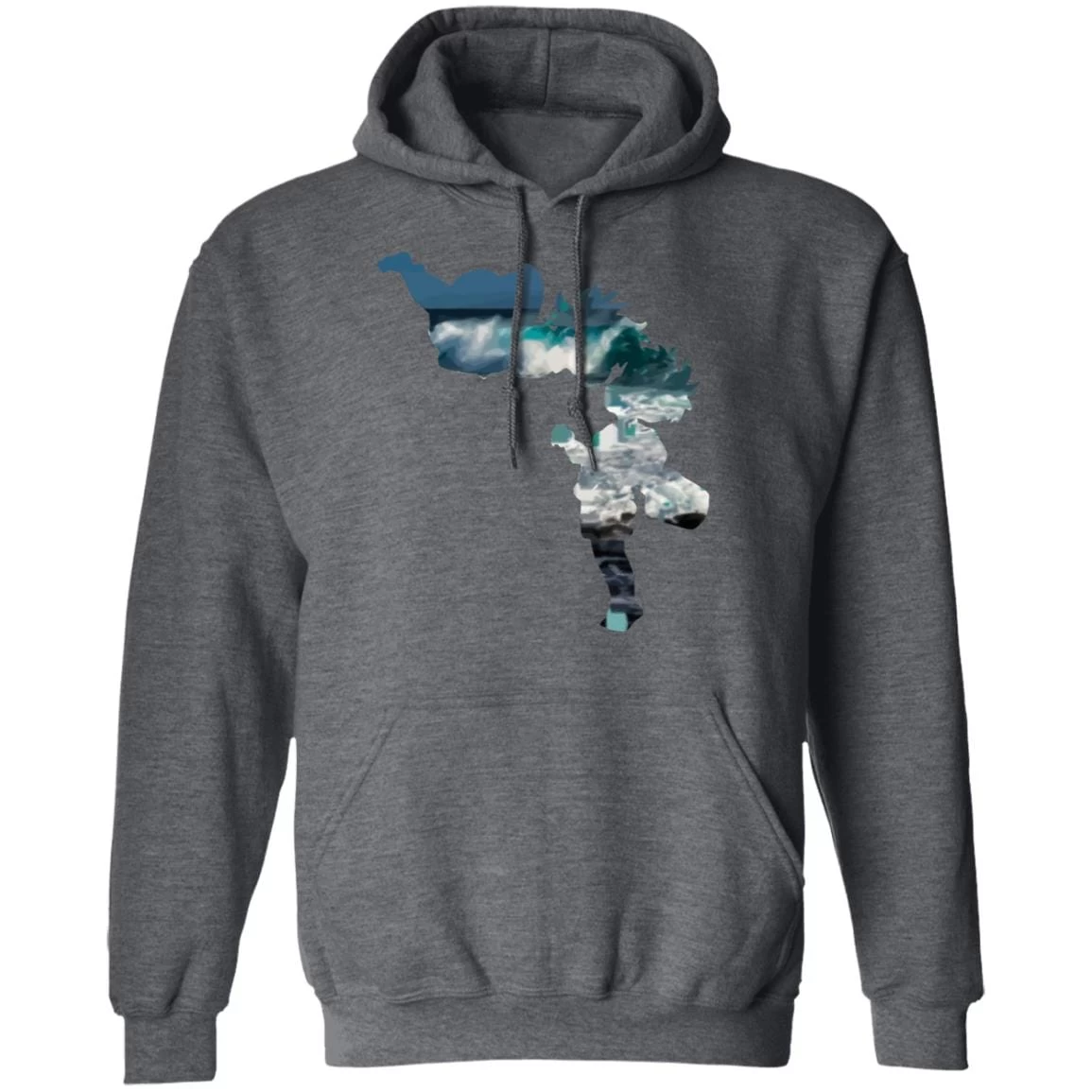 Ponyo And Sasuke Cutout Classic Hoodie 6 Ponyo And Sasuke Cutout Classic Hoodie - Image 4