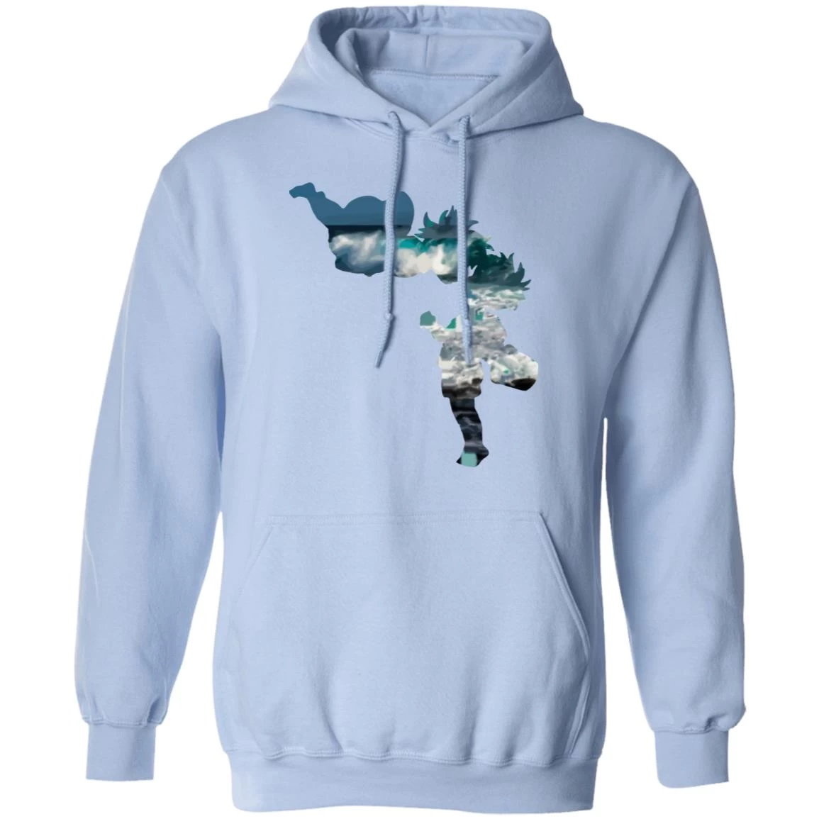 Ponyo And Sasuke Cutout Classic Hoodie 16 Ponyo And Sasuke Cutout Classic Hoodie - Image 14