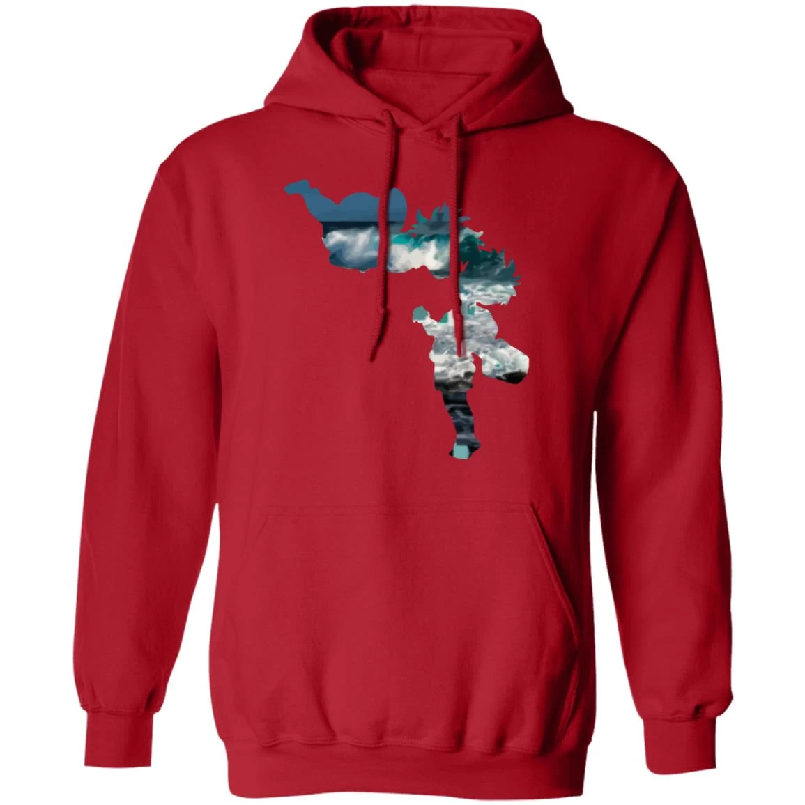 Ponyo And Sasuke Cutout Classic Hoodie 10 Ponyo And Sasuke Cutout Classic Hoodie - Image 8