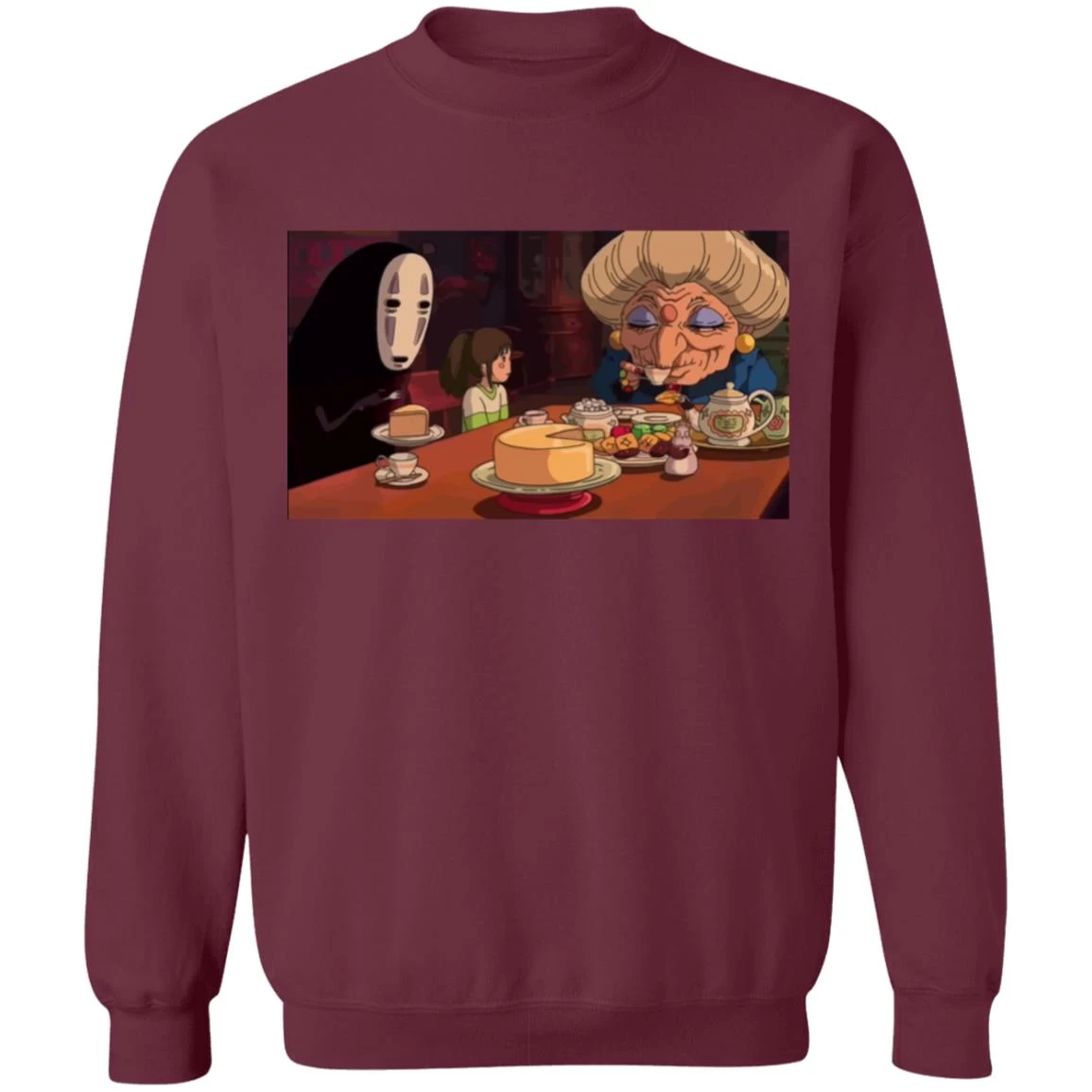 Spirited Away – Tea Time Sweatshirt 14 Spirited Away – Tea Time Sweatshirt - Image 12