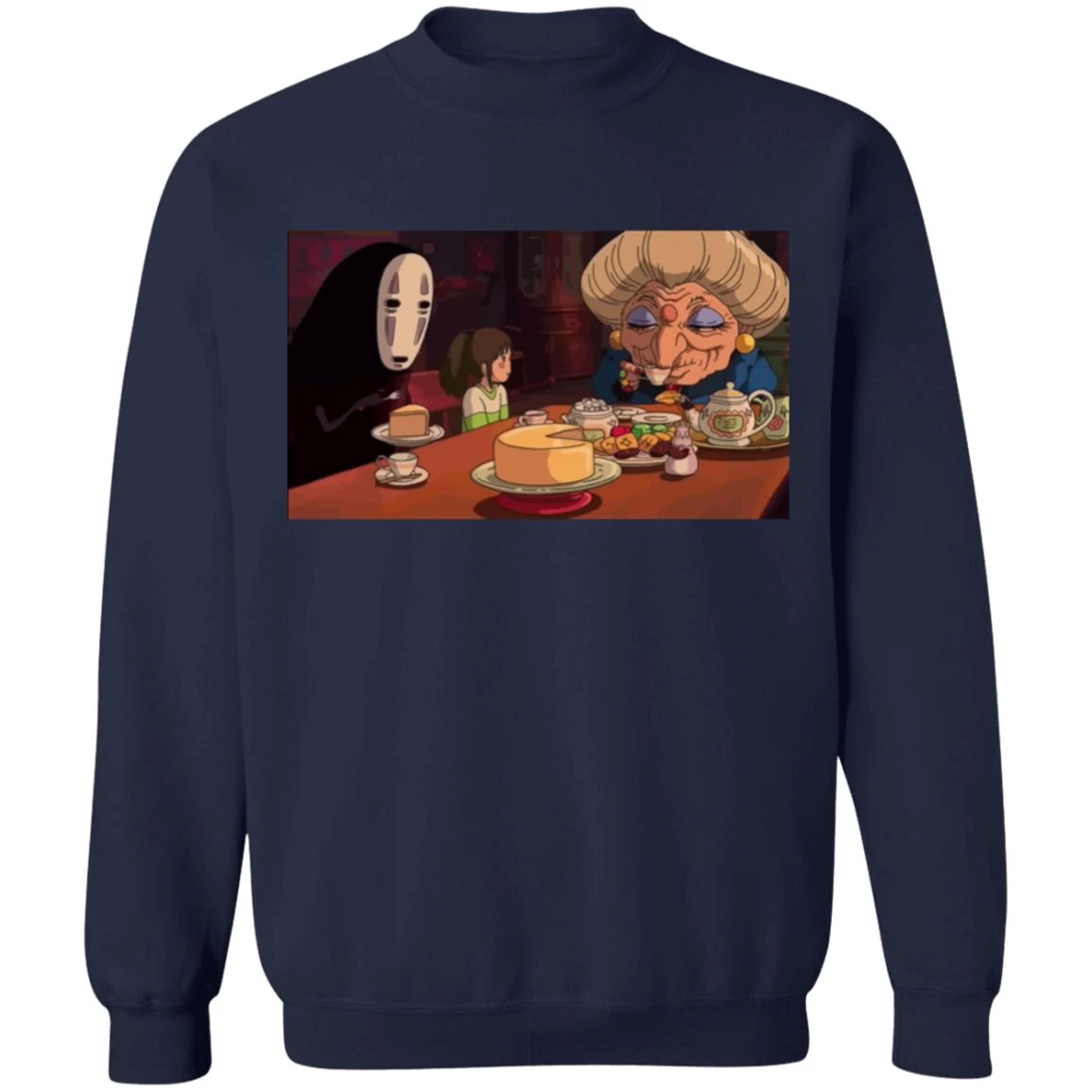 Spirited Away – Tea Time Sweatshirt 15 Spirited Away – Tea Time Sweatshirt - Image 13