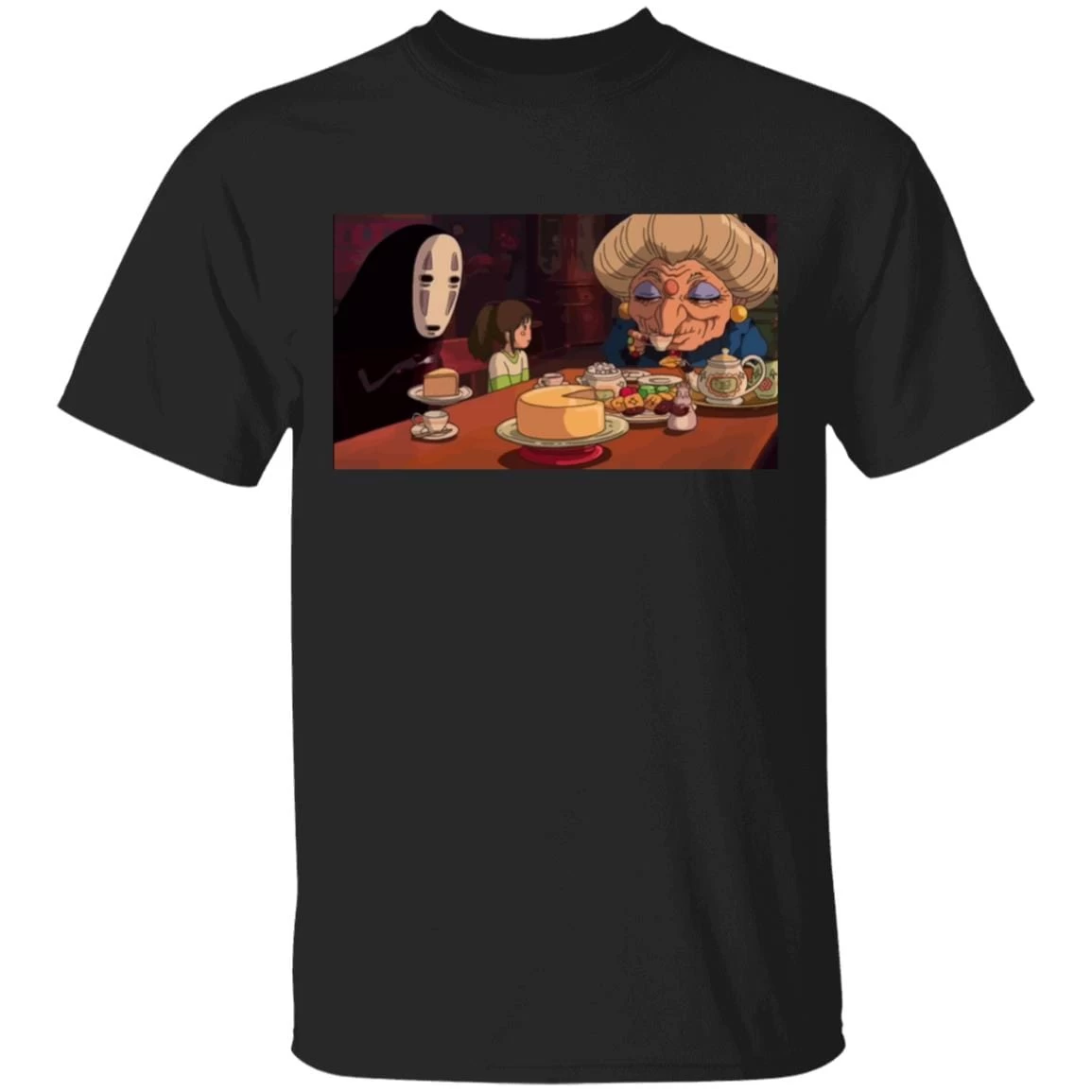 Spirited Away – Tea Time T Shirt 4 Spirited Away – Tea Time T Shirt - Image 2