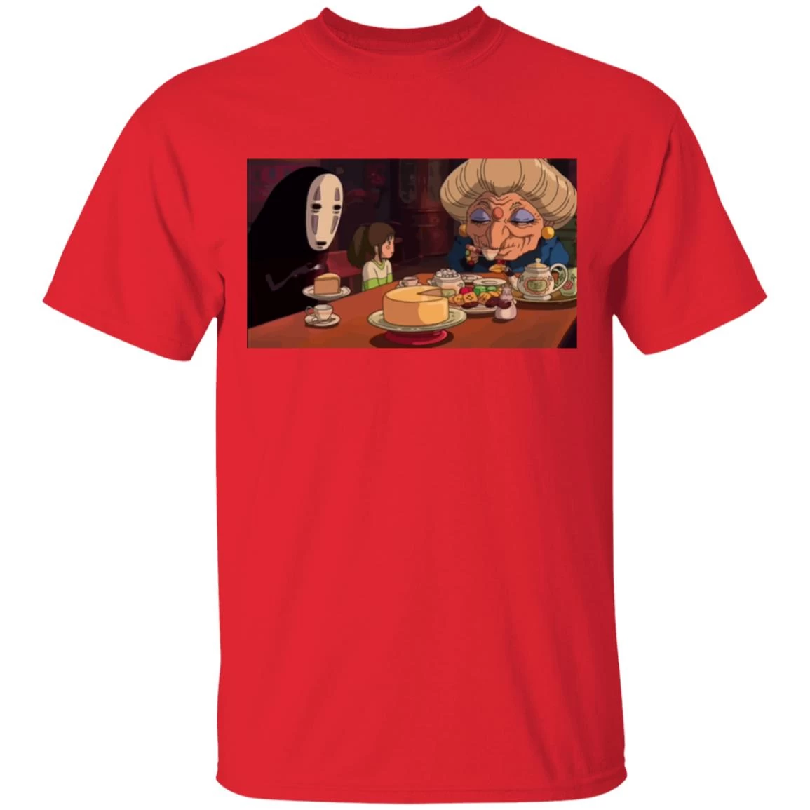 Spirited Away – Tea Time T Shirt 9 Spirited Away – Tea Time T Shirt - Image 7